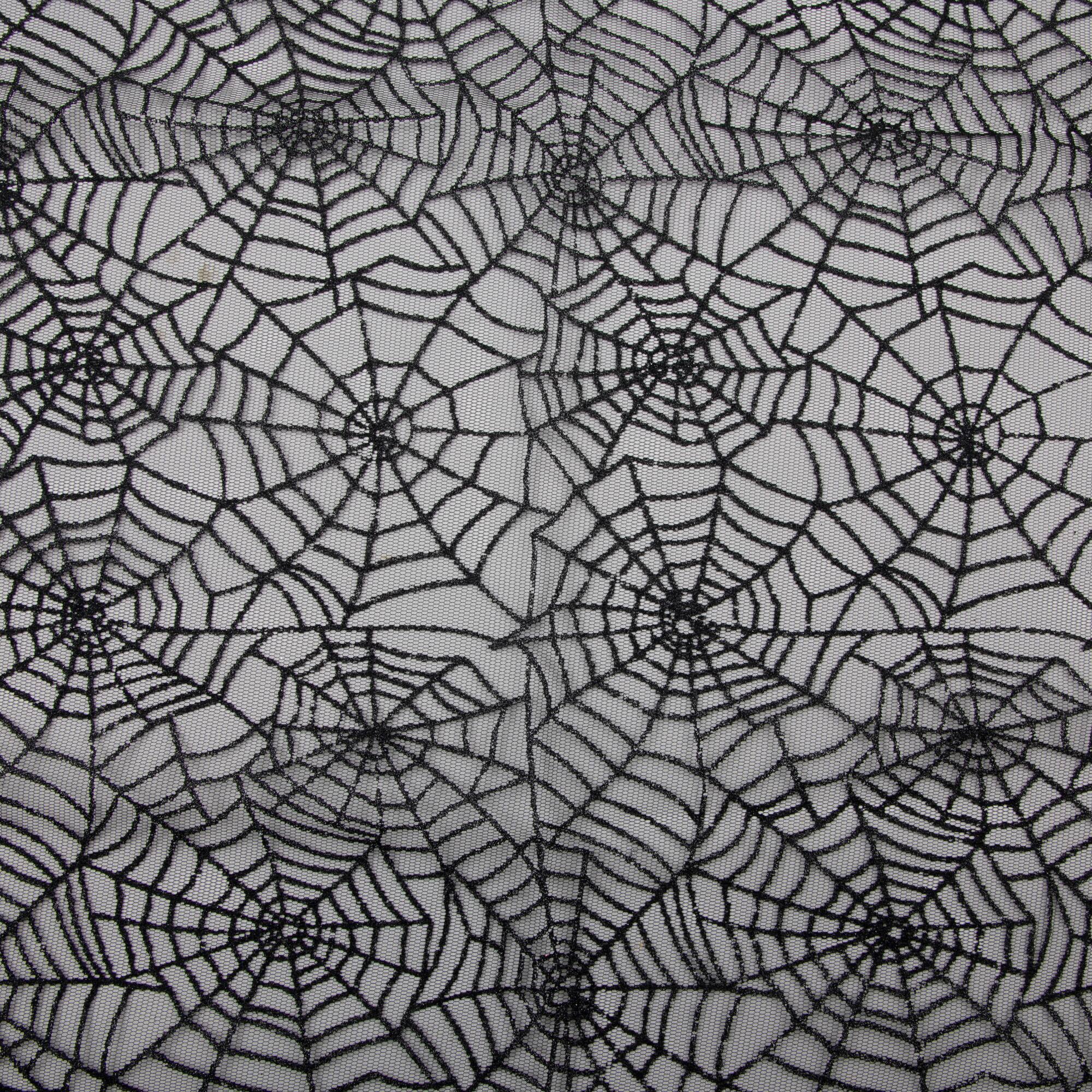 Wyla Black Web Printed Mesh